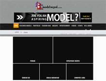 Tablet Screenshot of modelnepal.com